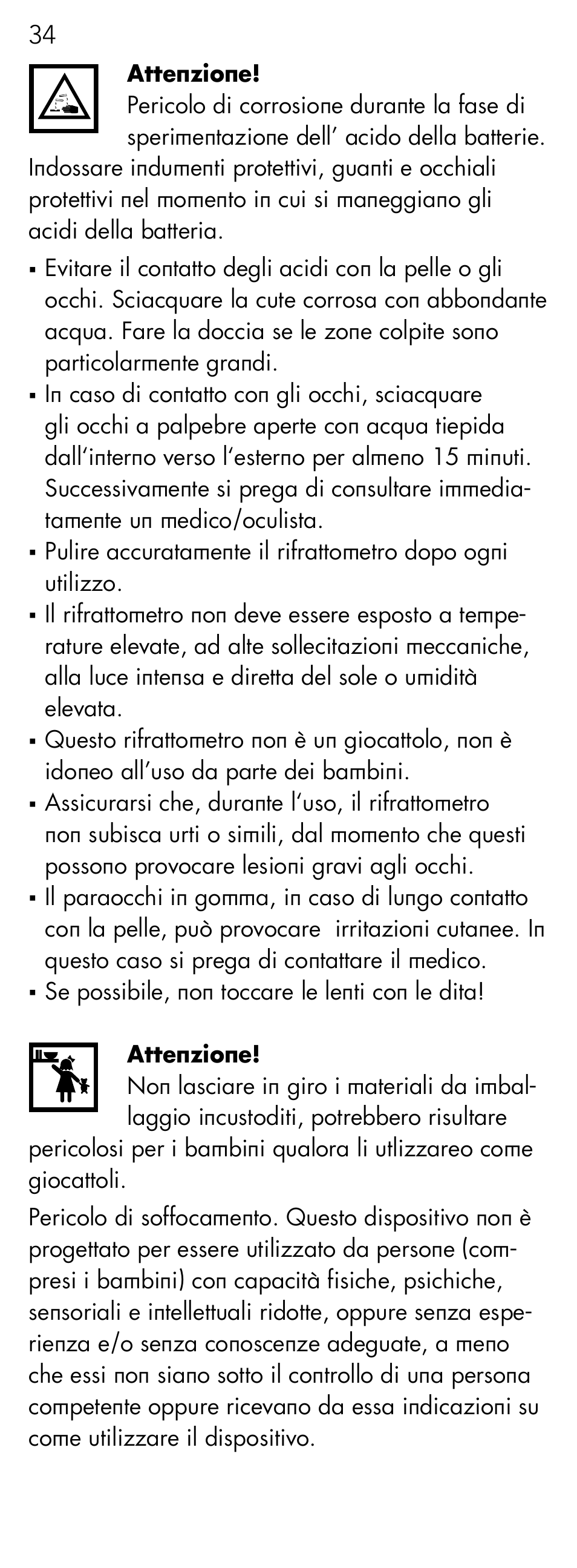 AEG Refractometer RX 3 User Manual | Page 34 / 60