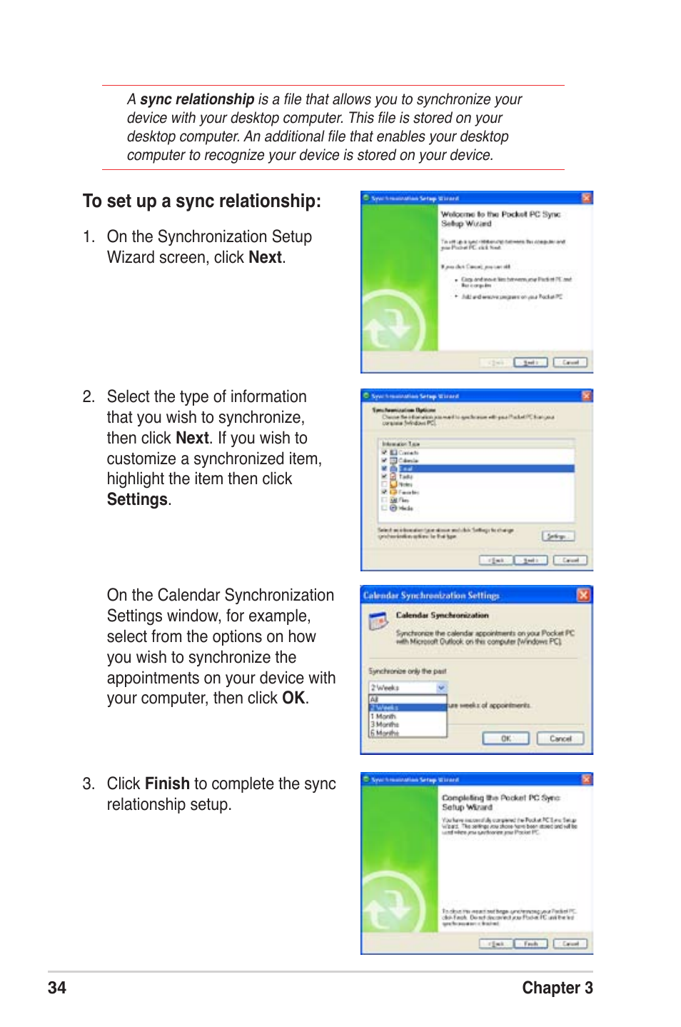 Asus MyPal A639 User Manual | Page 40 / 104