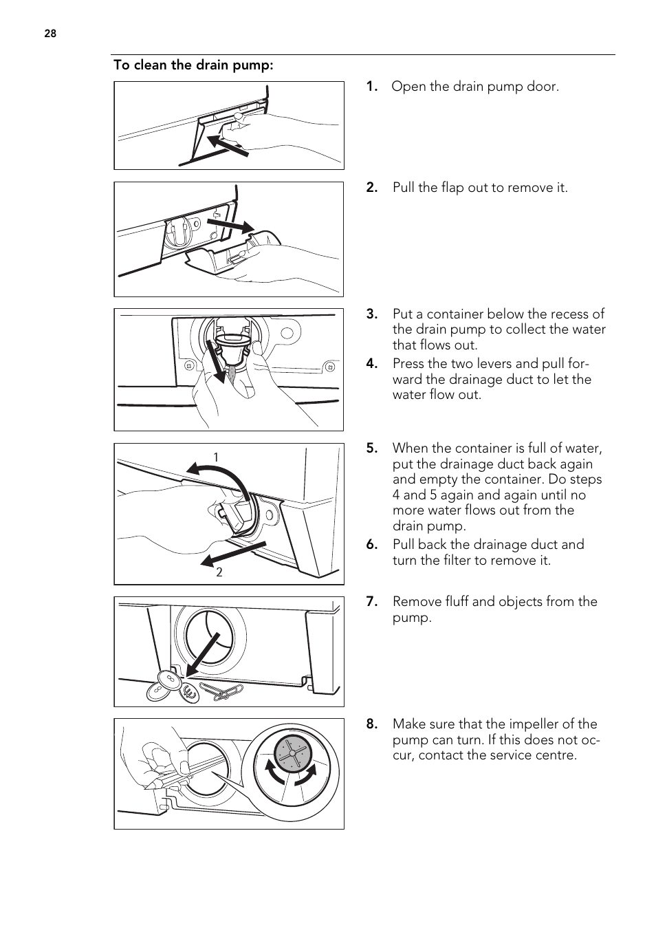 AEG L61271WDBI User Manual | Page 28 / 44