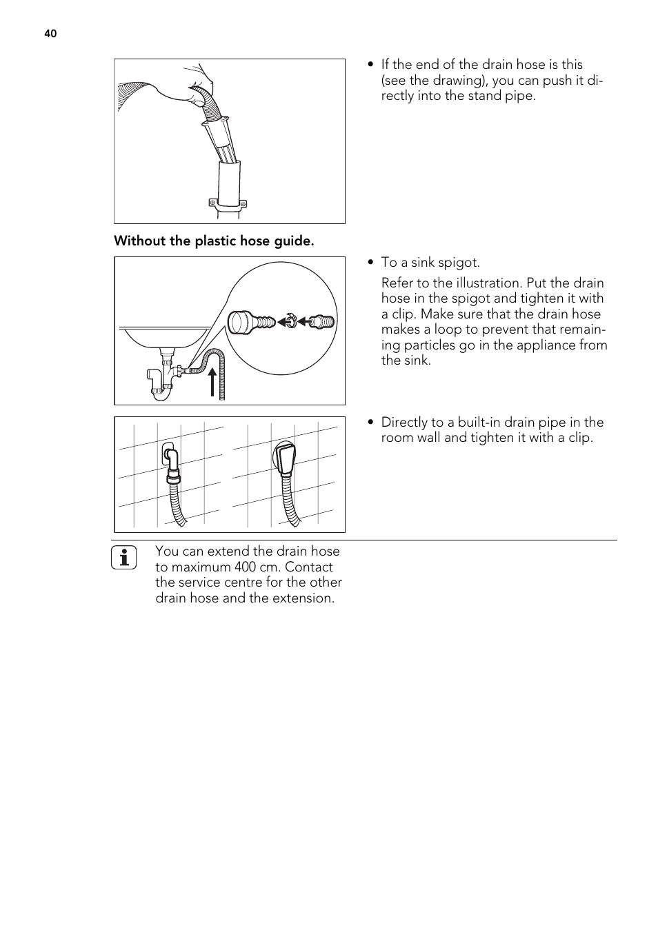 AEG L61271WDBI User Manual | Page 40 / 44