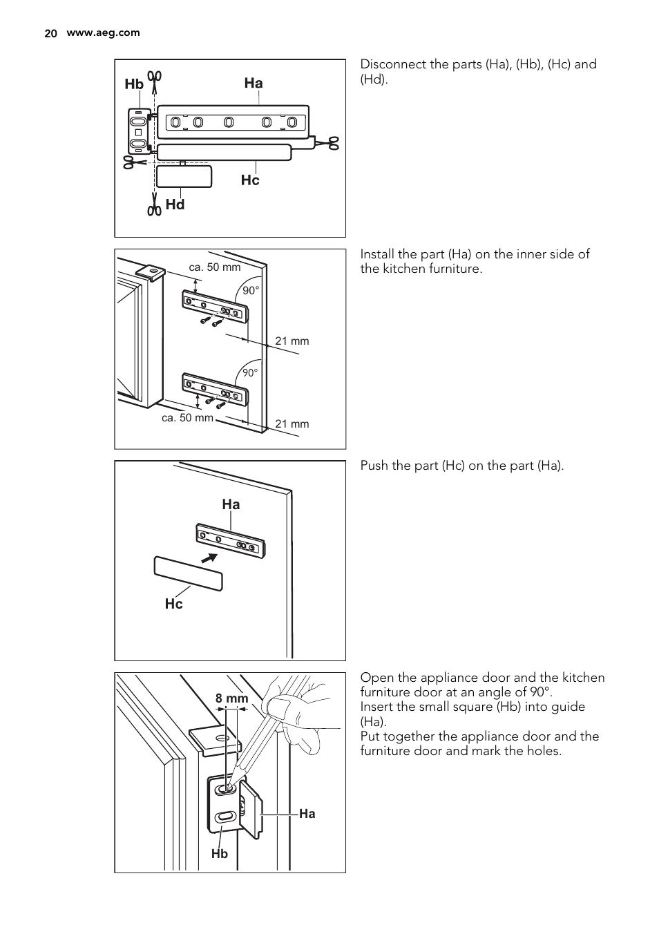 AEG SCN71800S0 User Manual | Page 20 / 24