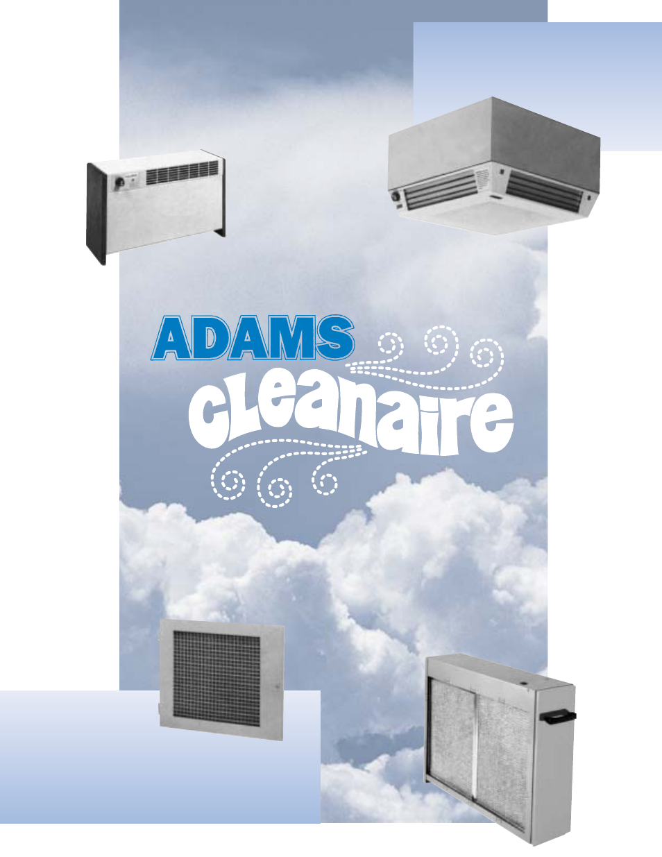 Adams Cleanaire User Manual | 4 pages