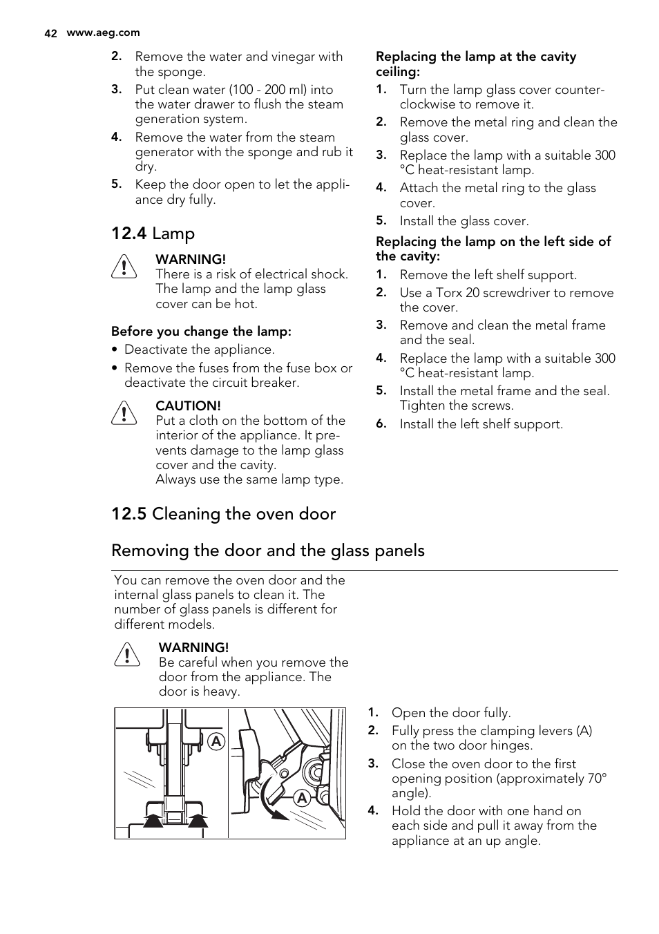 4 lamp | AEG BY9314001M User Manual | Page 42 / 52