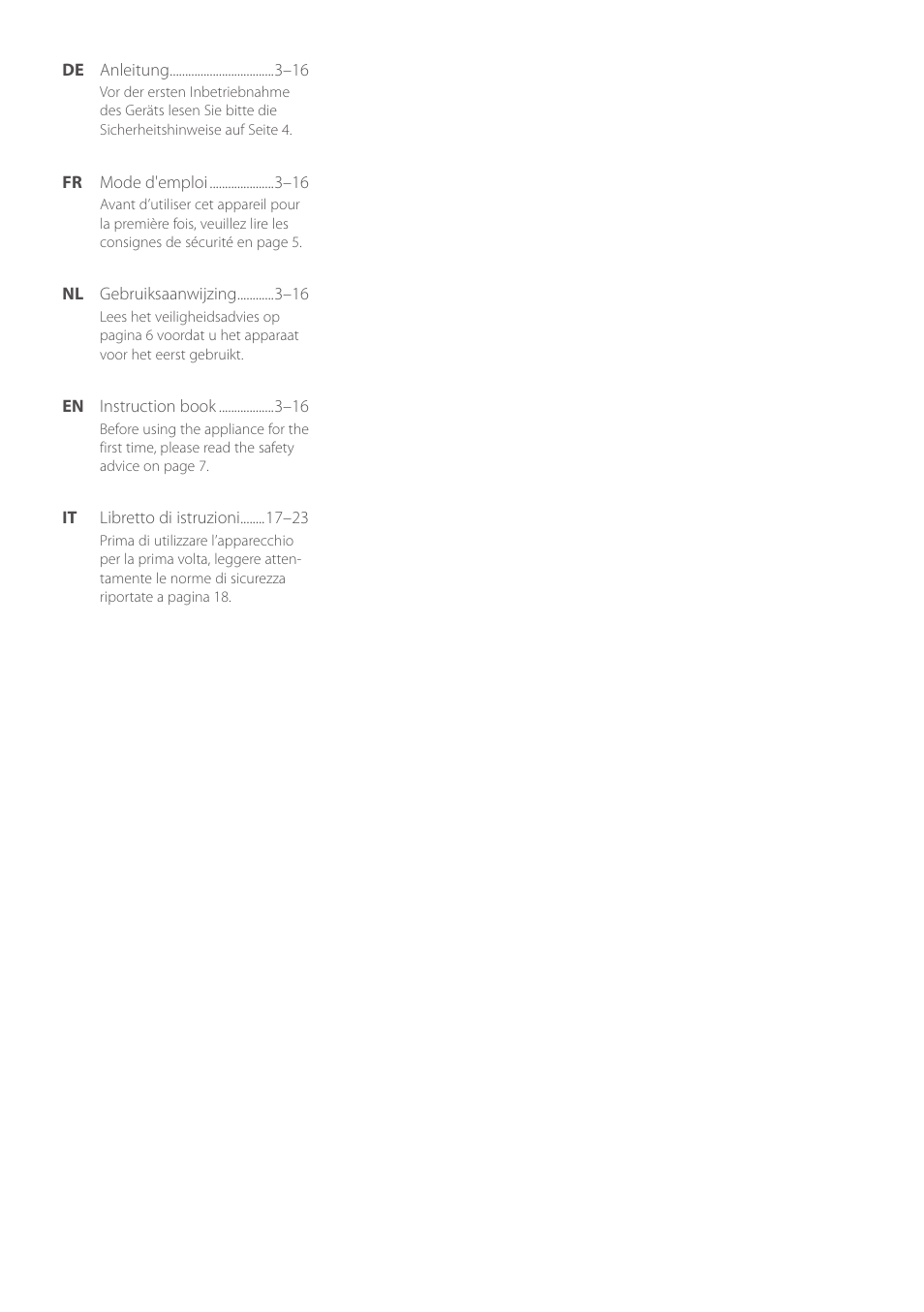 AEG LM5100-U User Manual | Page 2 / 24