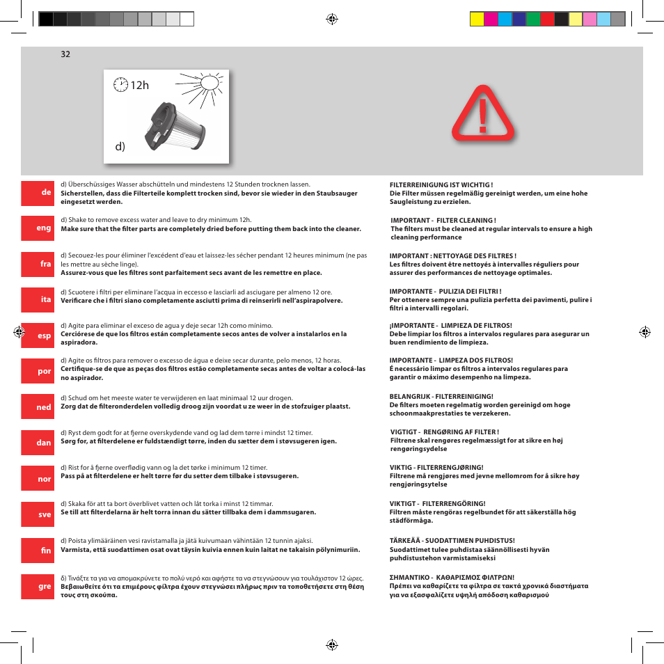 12h d) | AEG AG3013 User Manual | Page 32 / 56