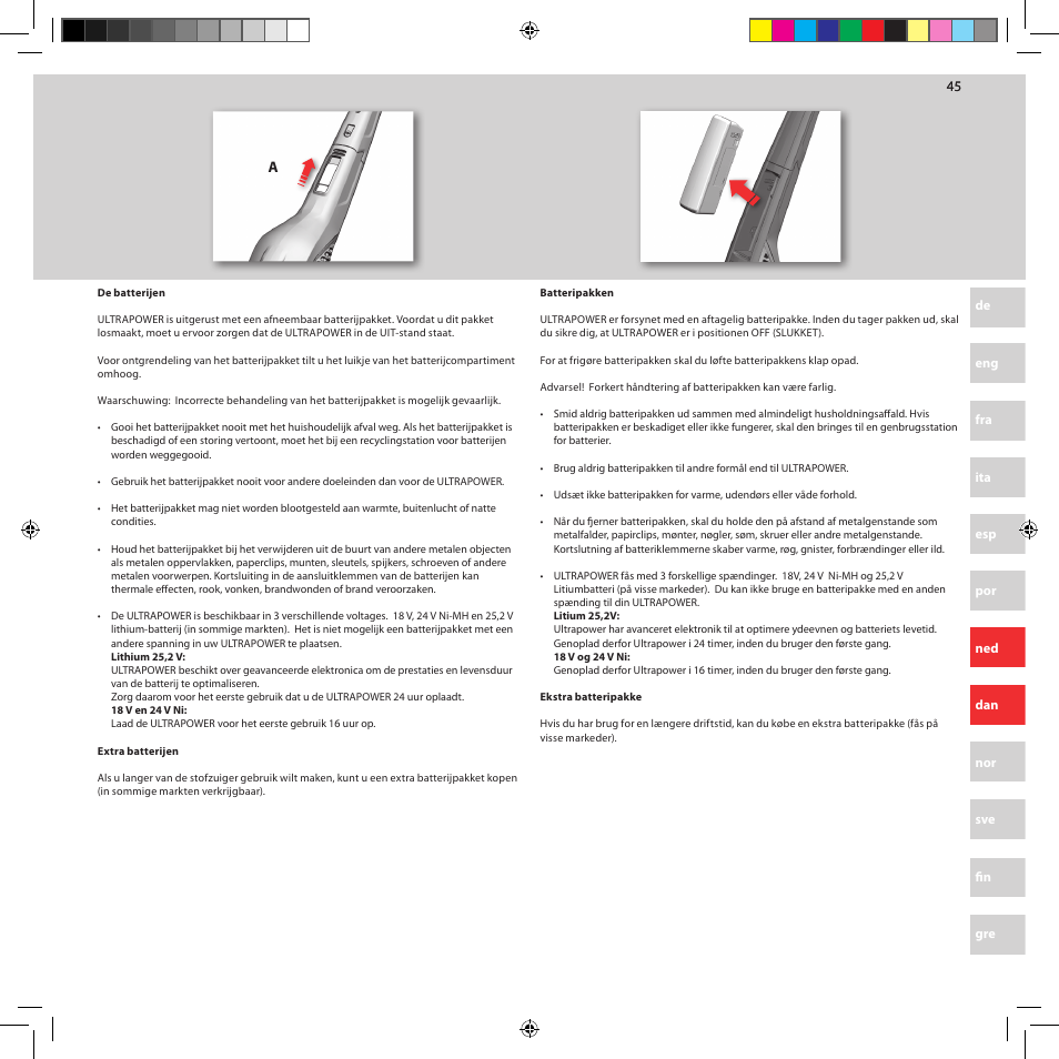 AEG AG3013 User Manual | Page 45 / 56