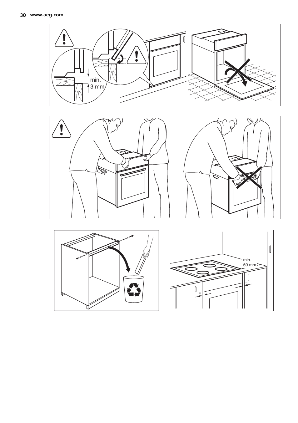 AEG BP3003021M User Manual | Page 30 / 36