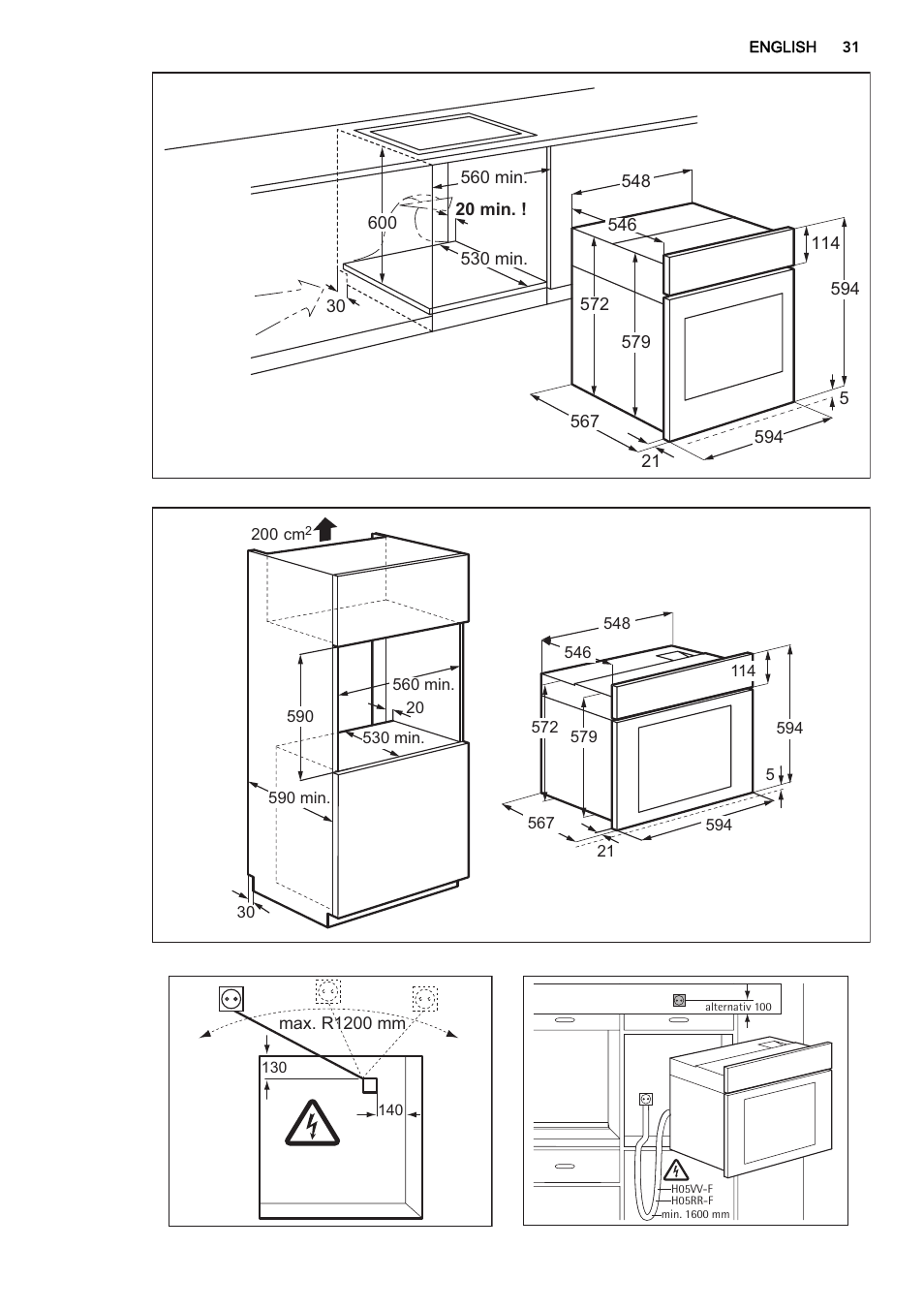 AEG BP3003021M User Manual | Page 31 / 36
