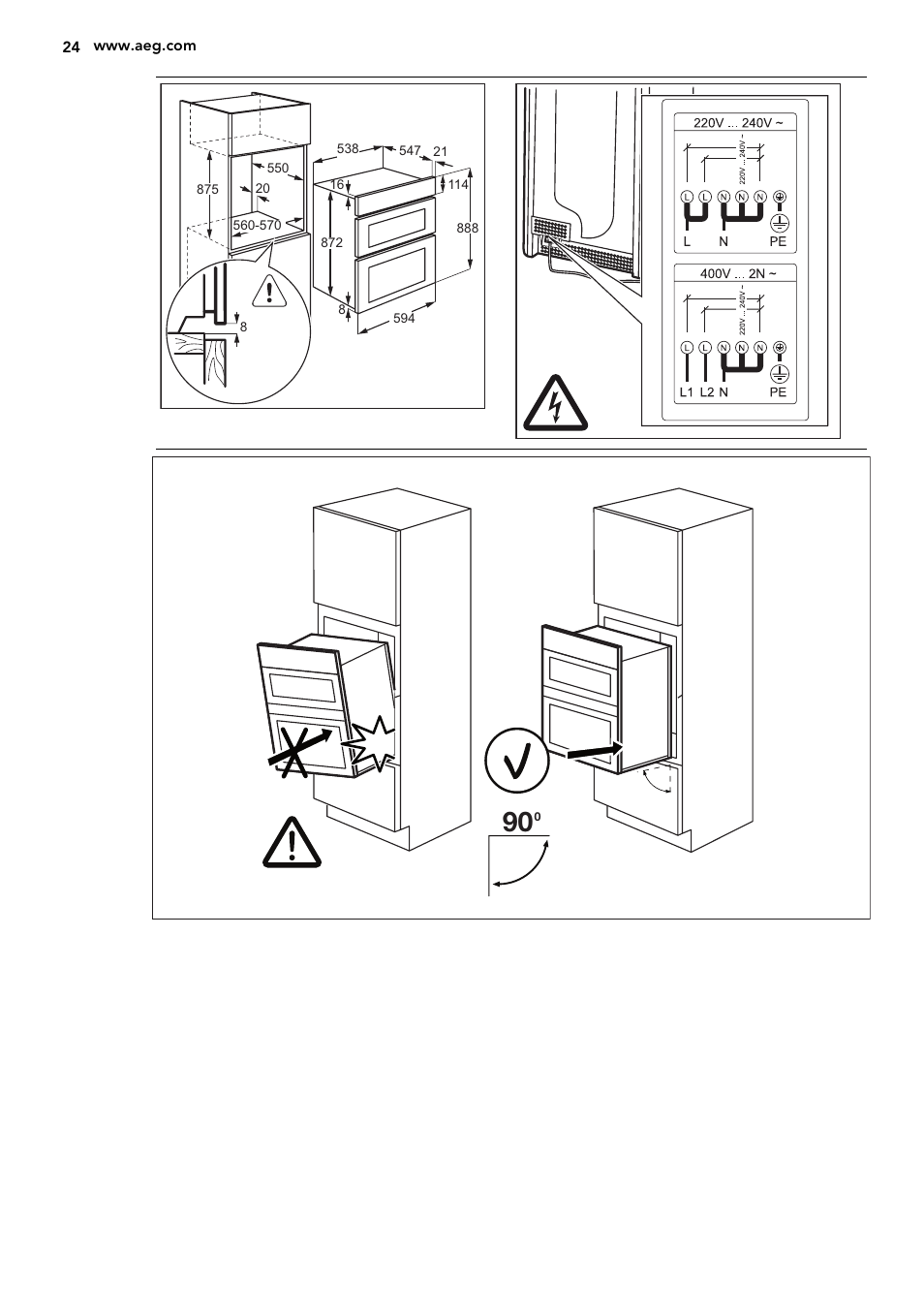 AEG NC7003000M User Manual | Page 24 / 32