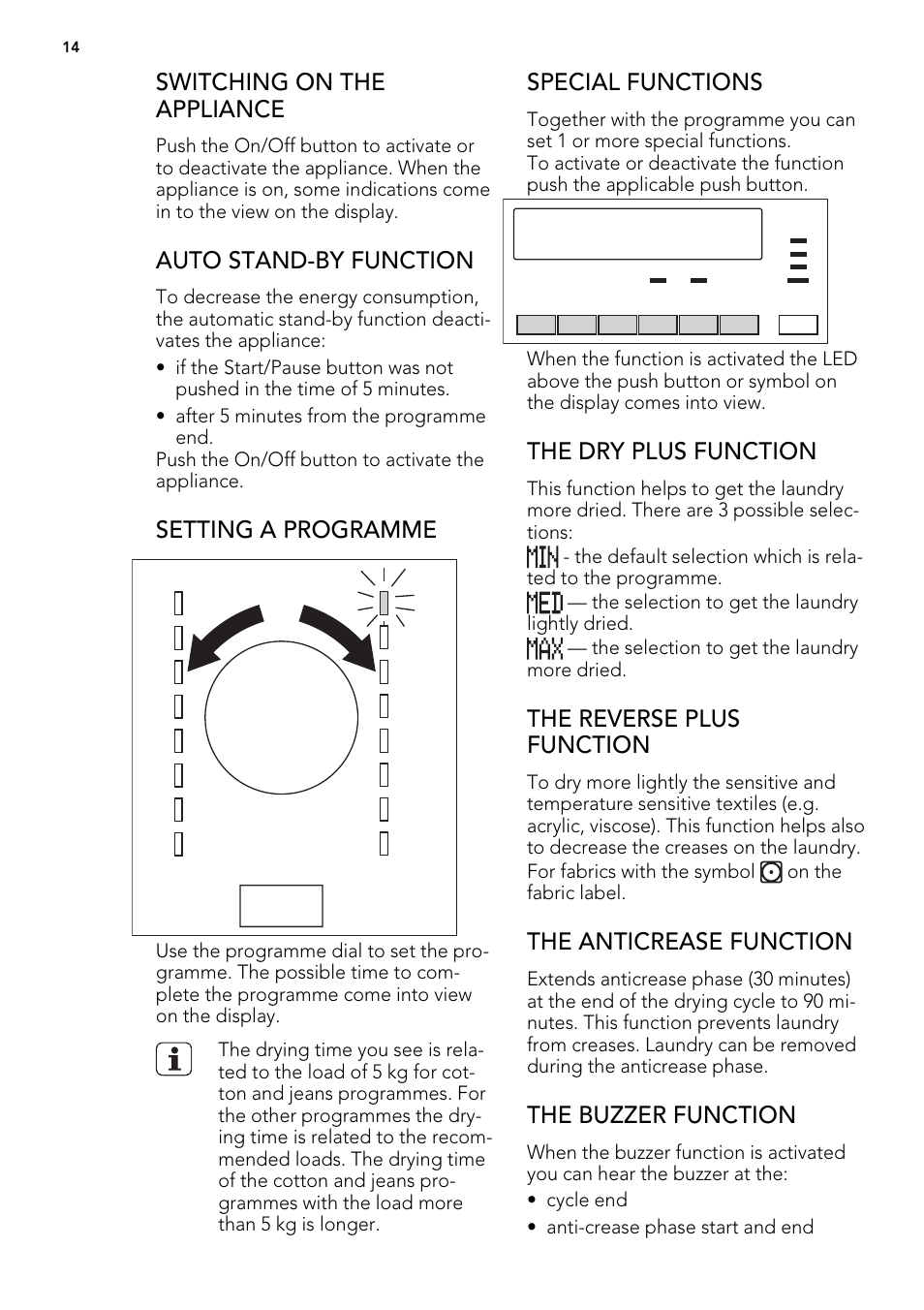 AEG T86280IC User Manual | Page 14 / 32