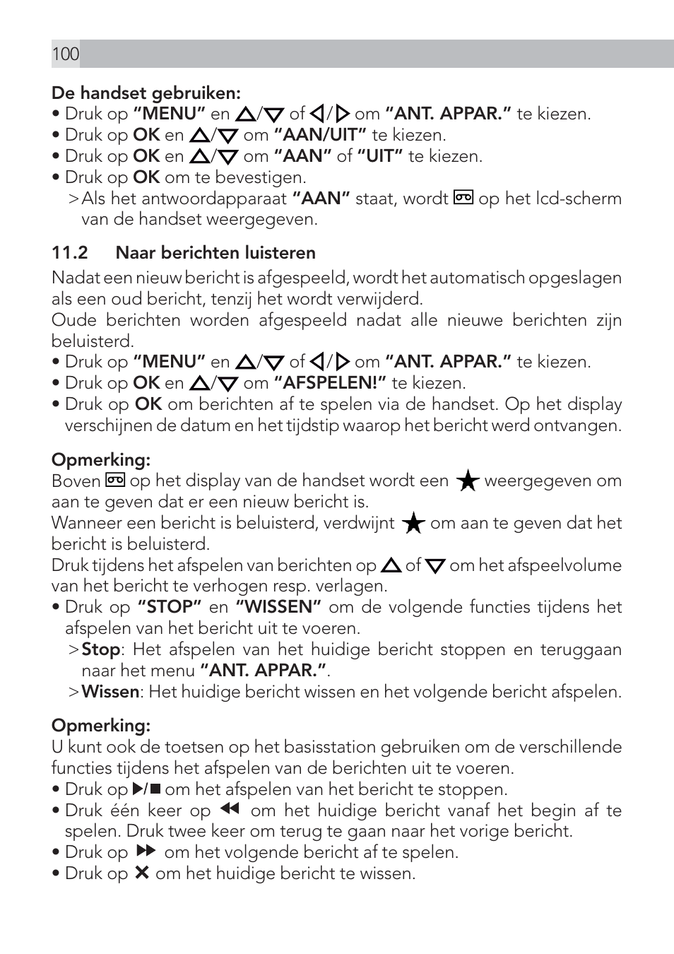 AEG Voxtel D575 User Manual | Page 100 / 136