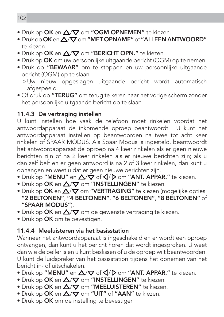 AEG Voxtel D575 User Manual | Page 102 / 136