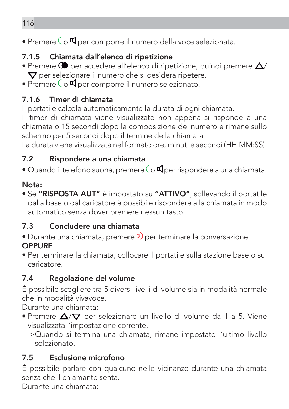 AEG Voxtel D575 User Manual | Page 116 / 136