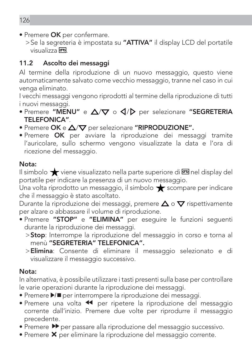 AEG Voxtel D575 User Manual | Page 126 / 136