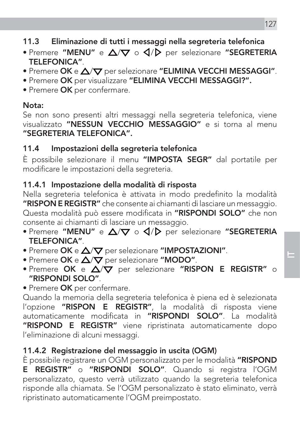 AEG Voxtel D575 User Manual | Page 127 / 136