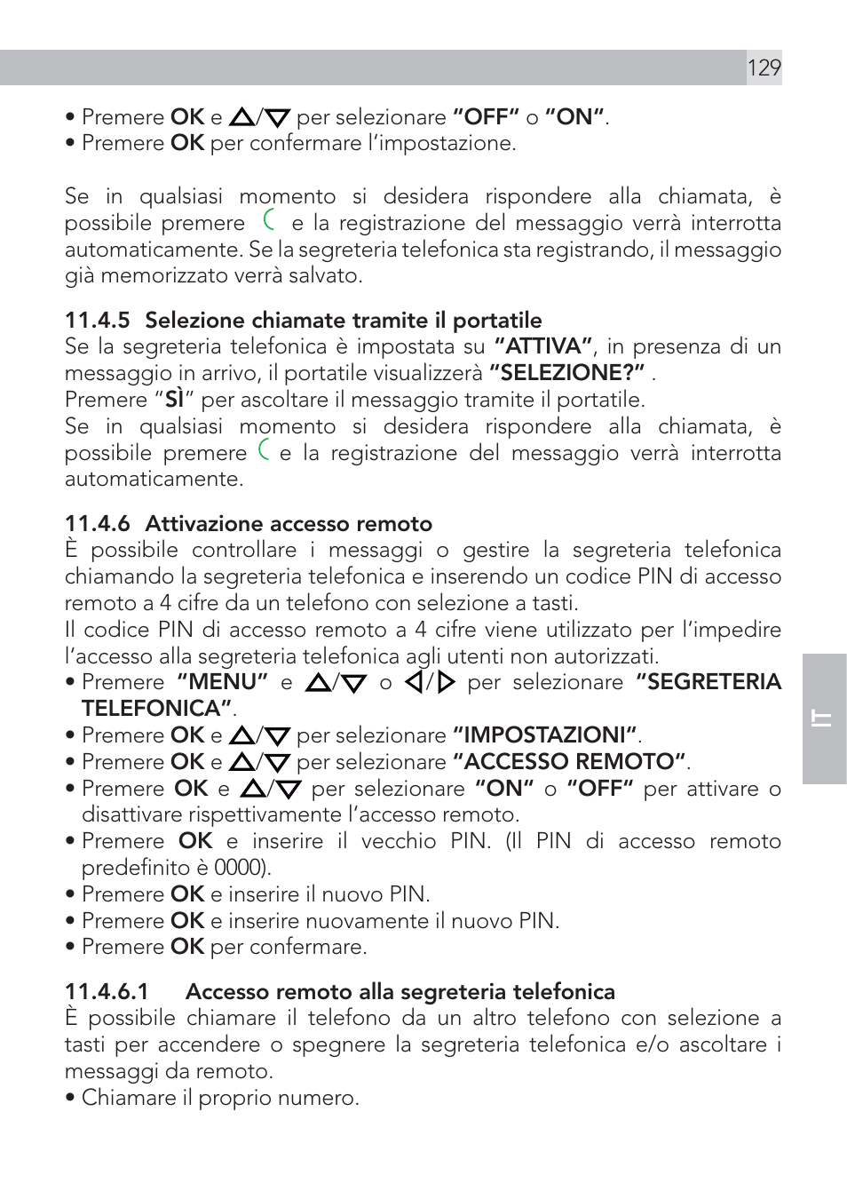 AEG Voxtel D575 User Manual | Page 129 / 136