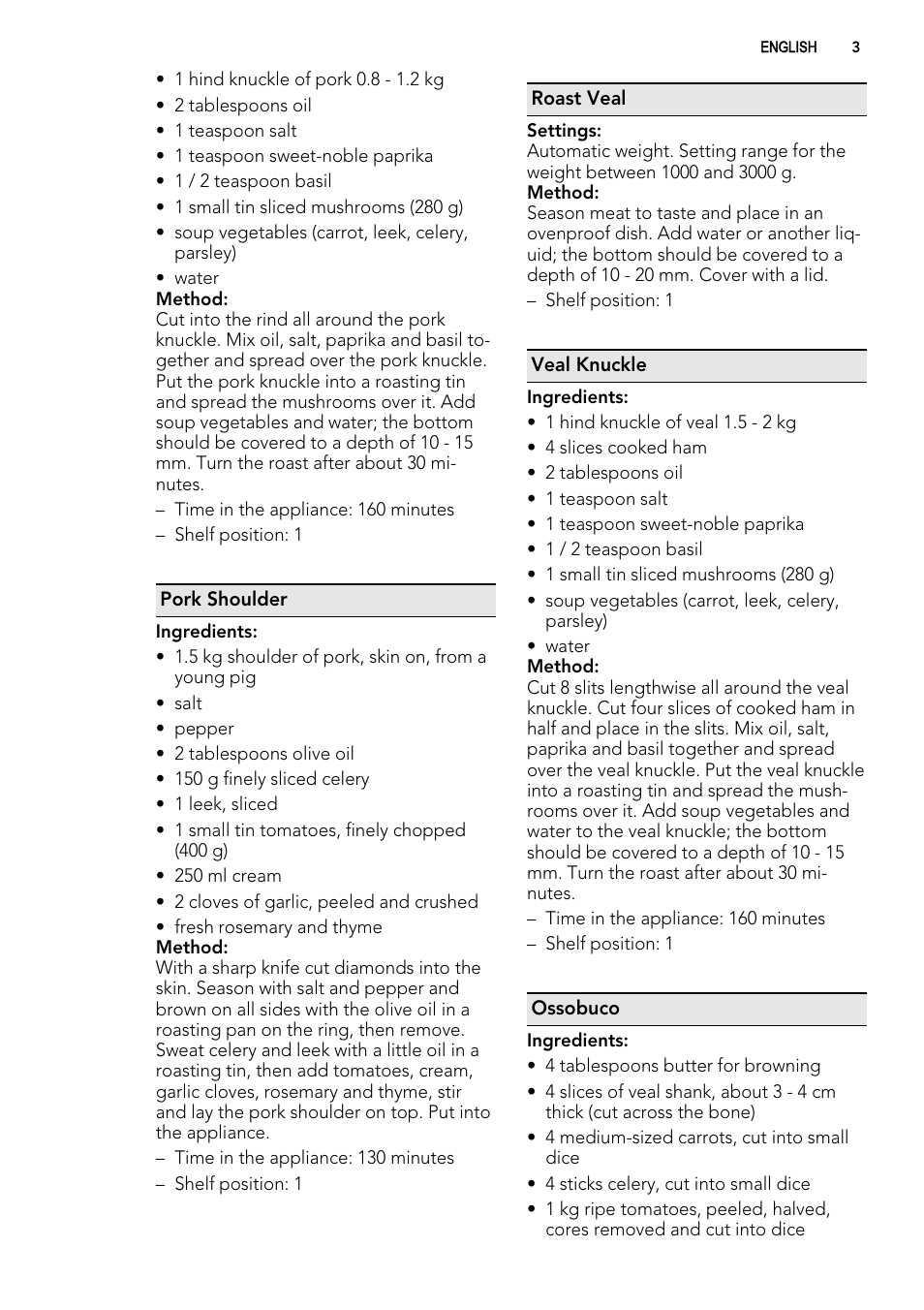 AEG KE8404021M User Manual | Page 3 / 28