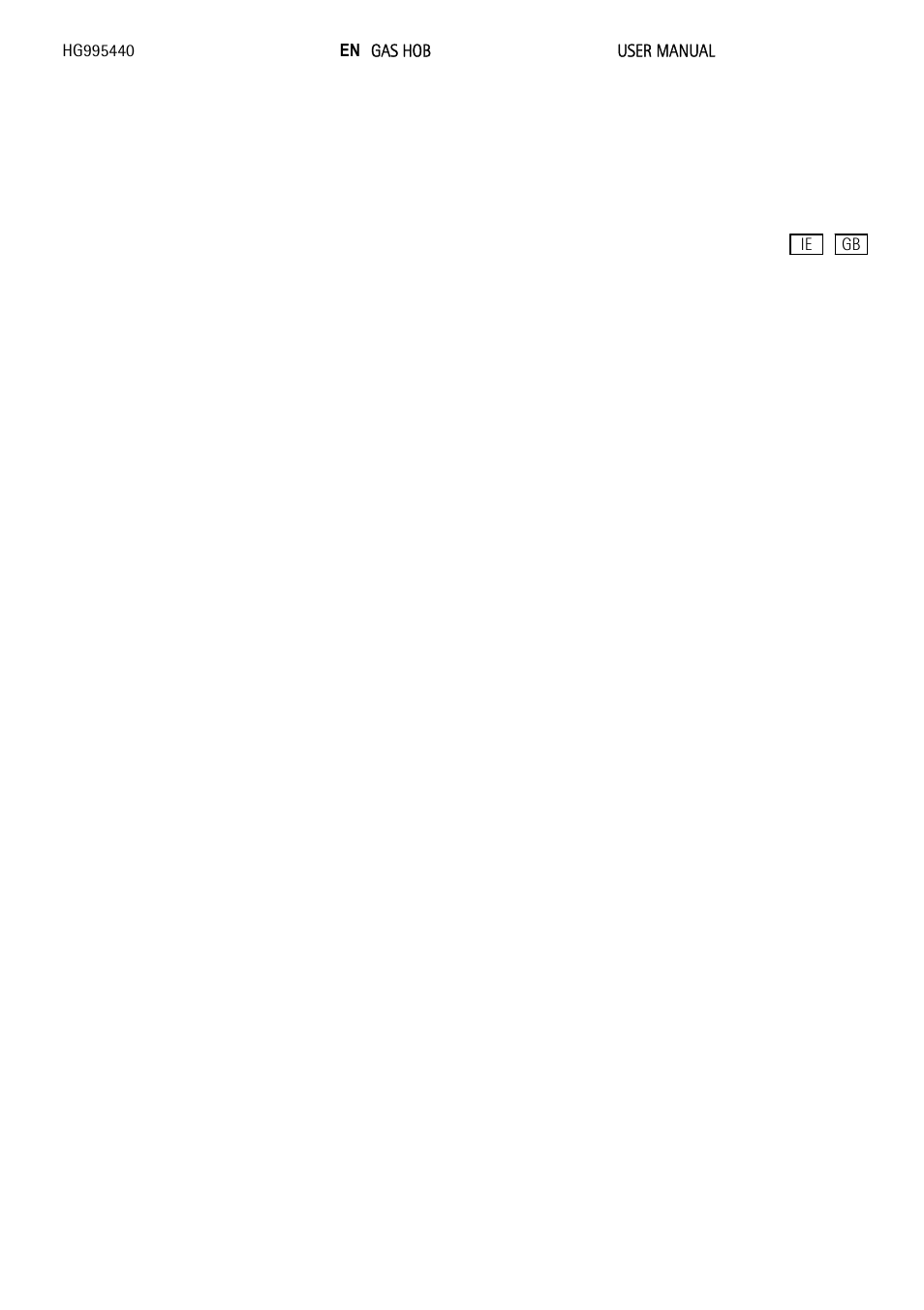 AEG HG694340XB User Manual | 24 pages