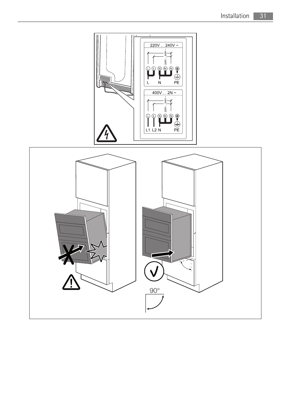 AEG DE4003000M User Manual | Page 31 / 40