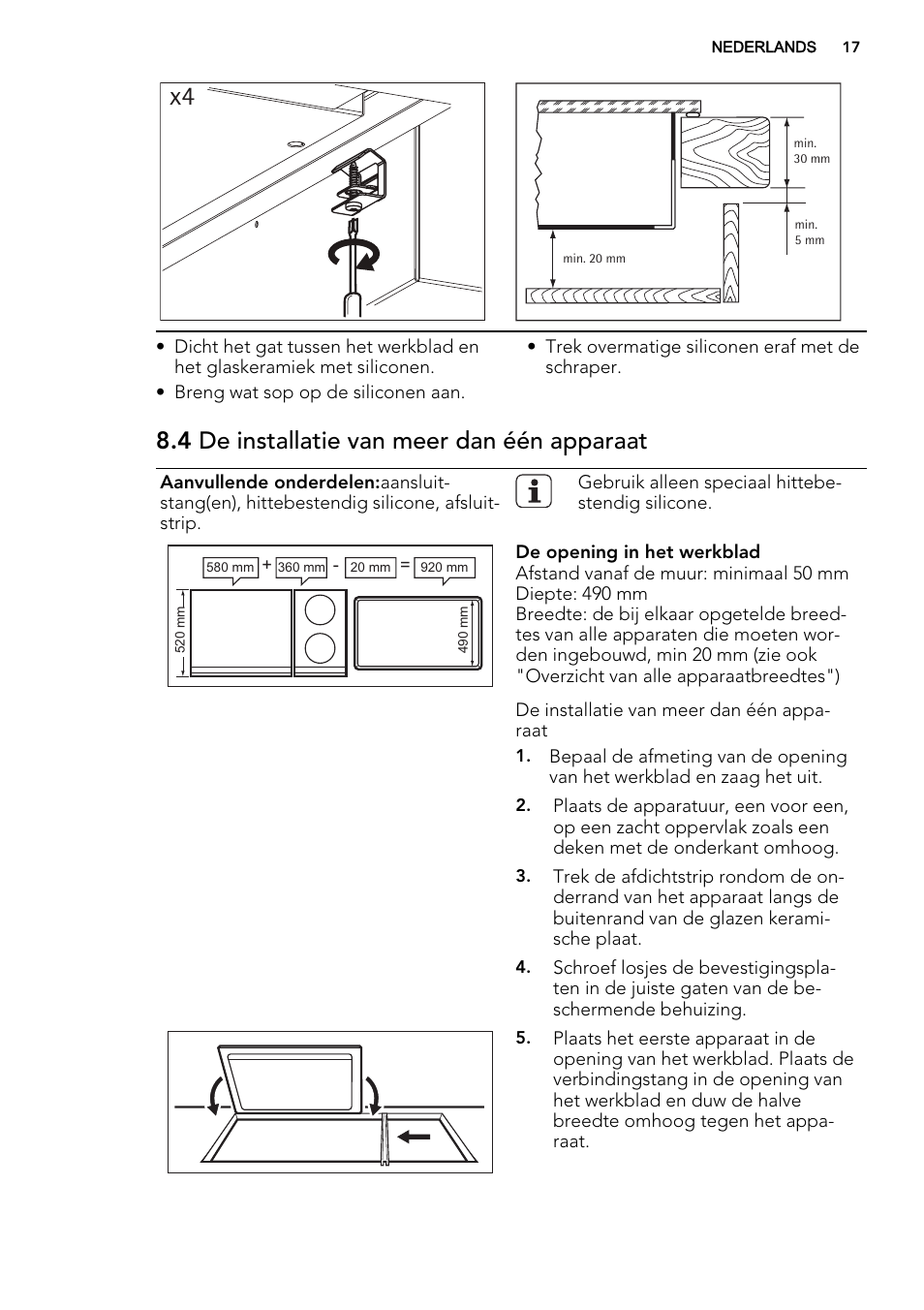 4 de installatie van meer dan één apparaat | AEG HC452020EB User Manual | Page 17 / 72