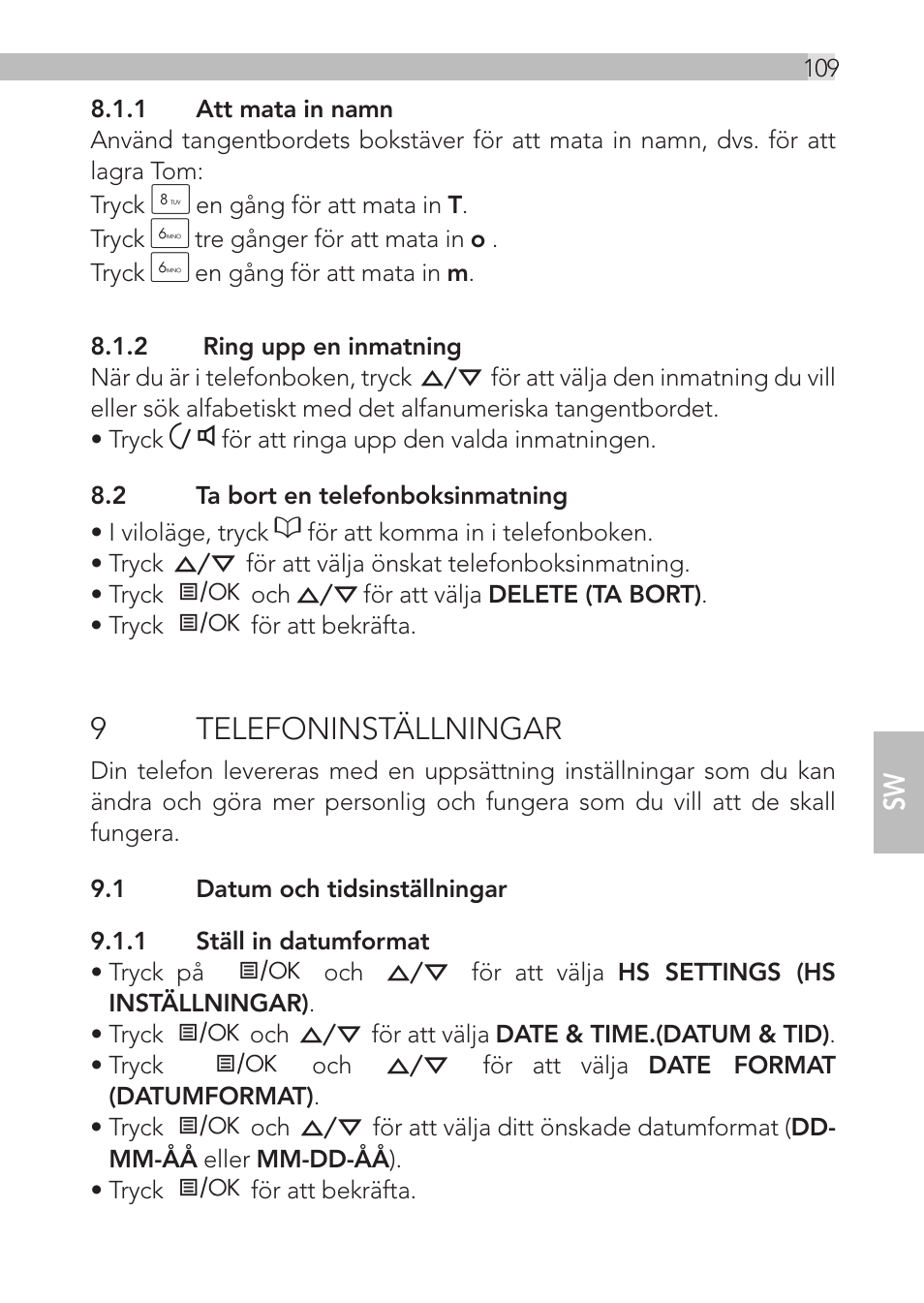 AEG Loop User Manual | Page 109 / 199