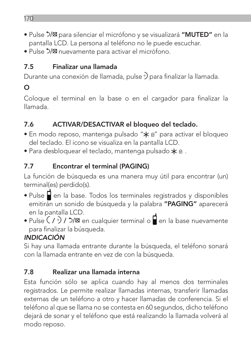 AEG Loop User Manual | Page 170 / 199