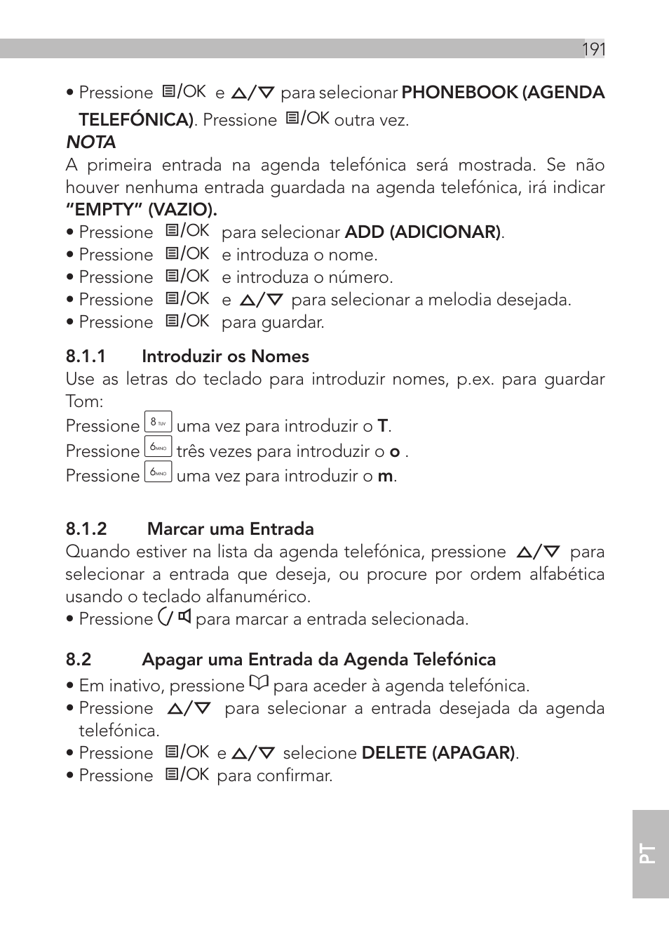 AEG Loop User Manual | Page 191 / 199