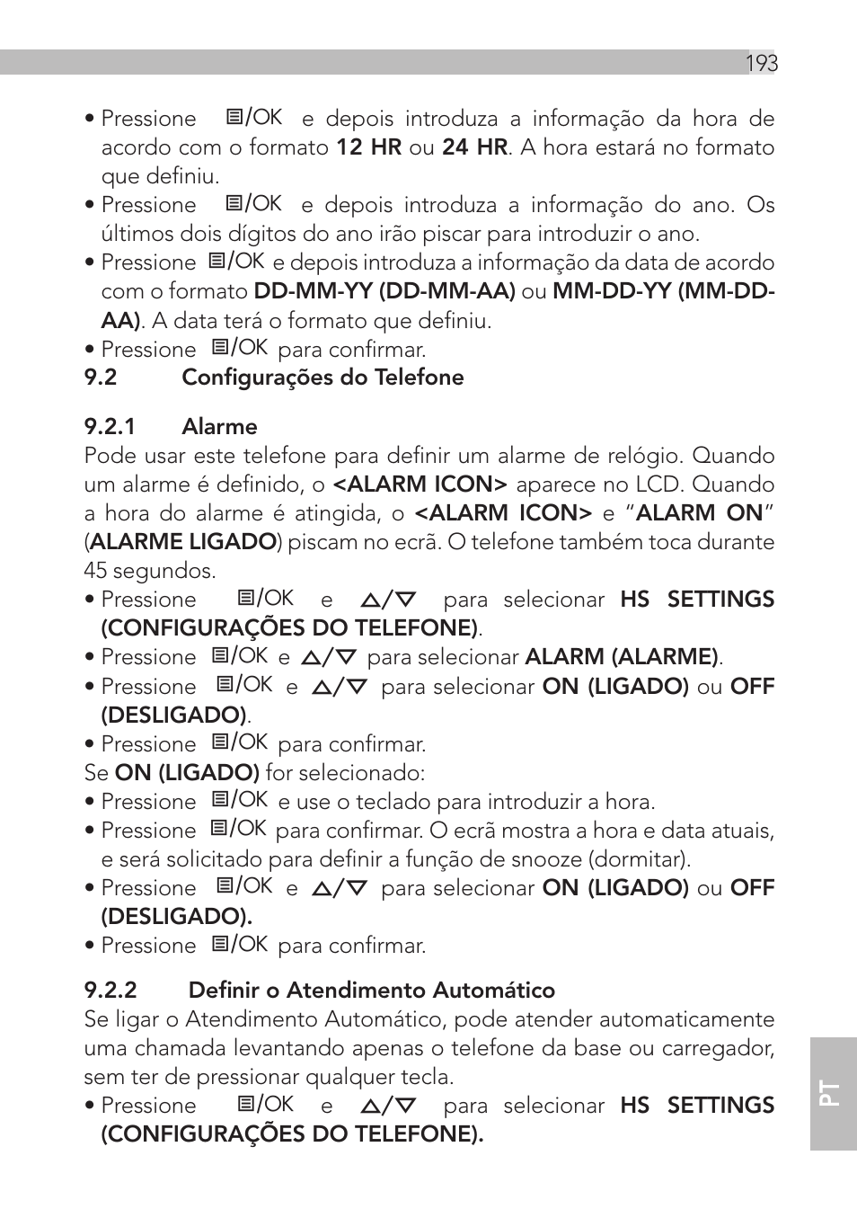 AEG Loop User Manual | Page 193 / 199