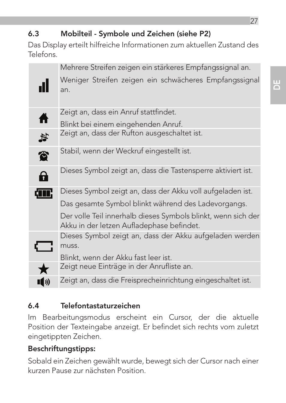 AEG Loop User Manual | Page 27 / 199