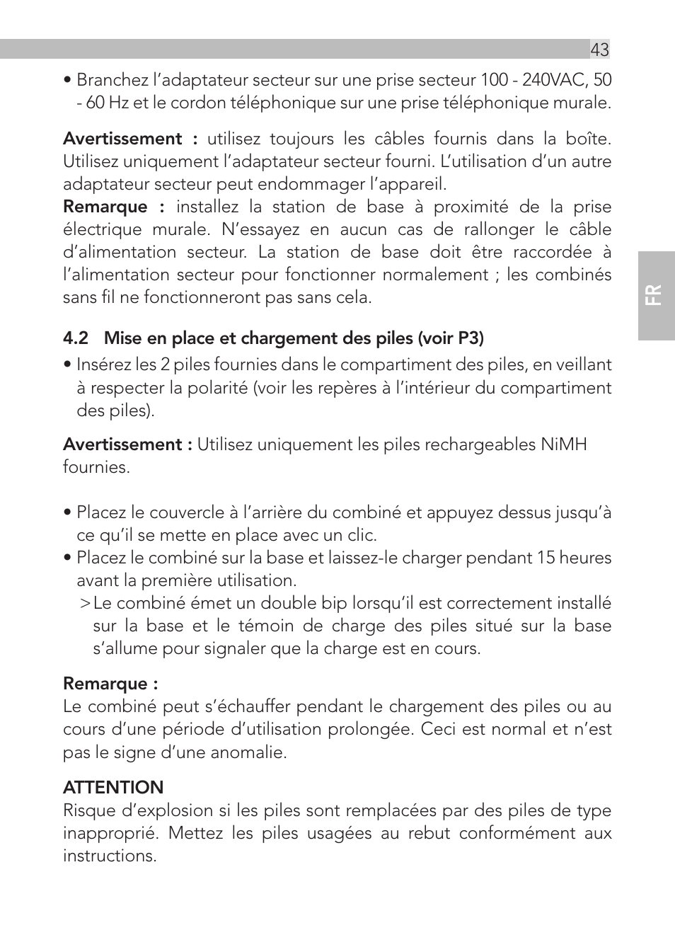 AEG Loop User Manual | Page 43 / 199