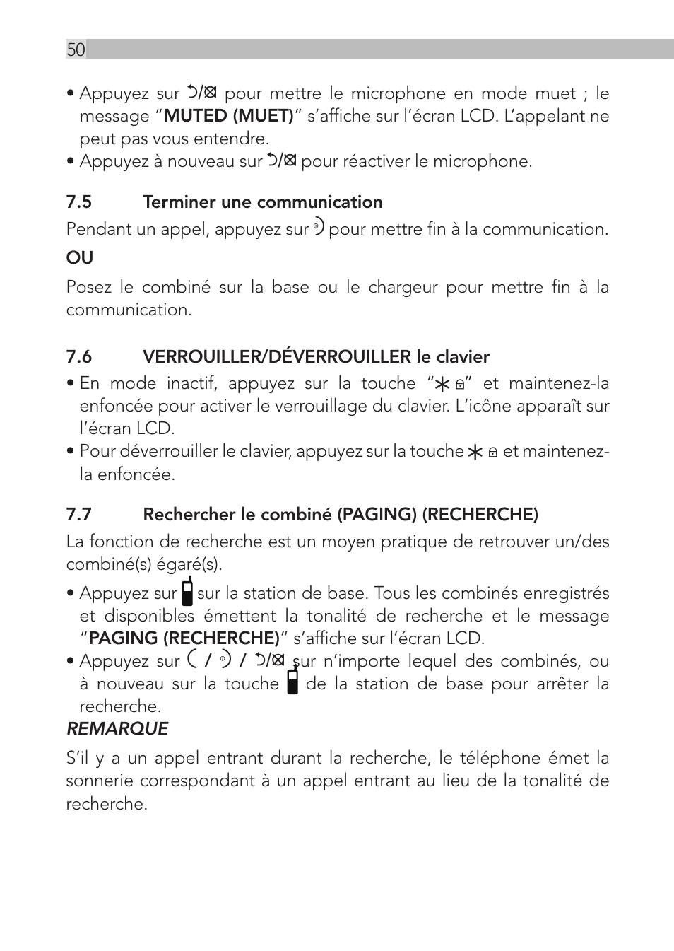 AEG Loop User Manual | Page 50 / 199