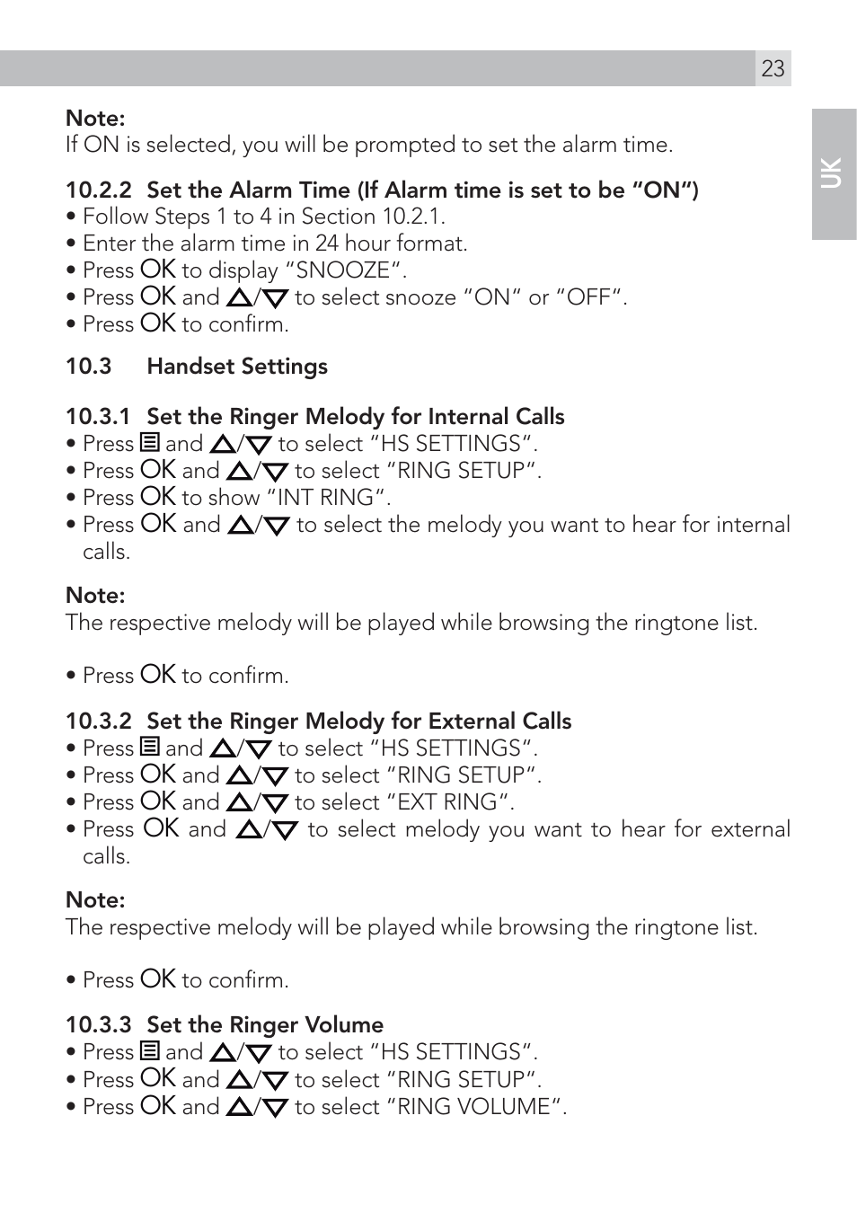 AEG Voxtel D200 User Manual | Page 23 / 44