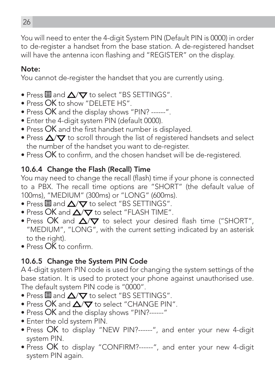 AEG Voxtel D200 User Manual | Page 26 / 44