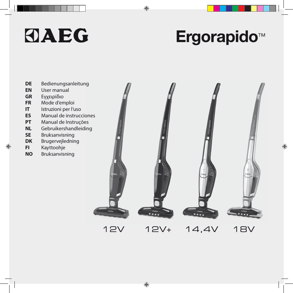 AEG AG3002 User Manual | 44 pages