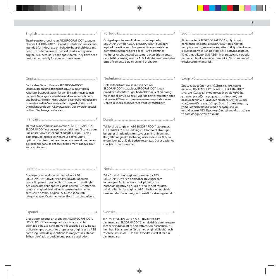 AEG AG3002 User Manual | Page 3 / 44