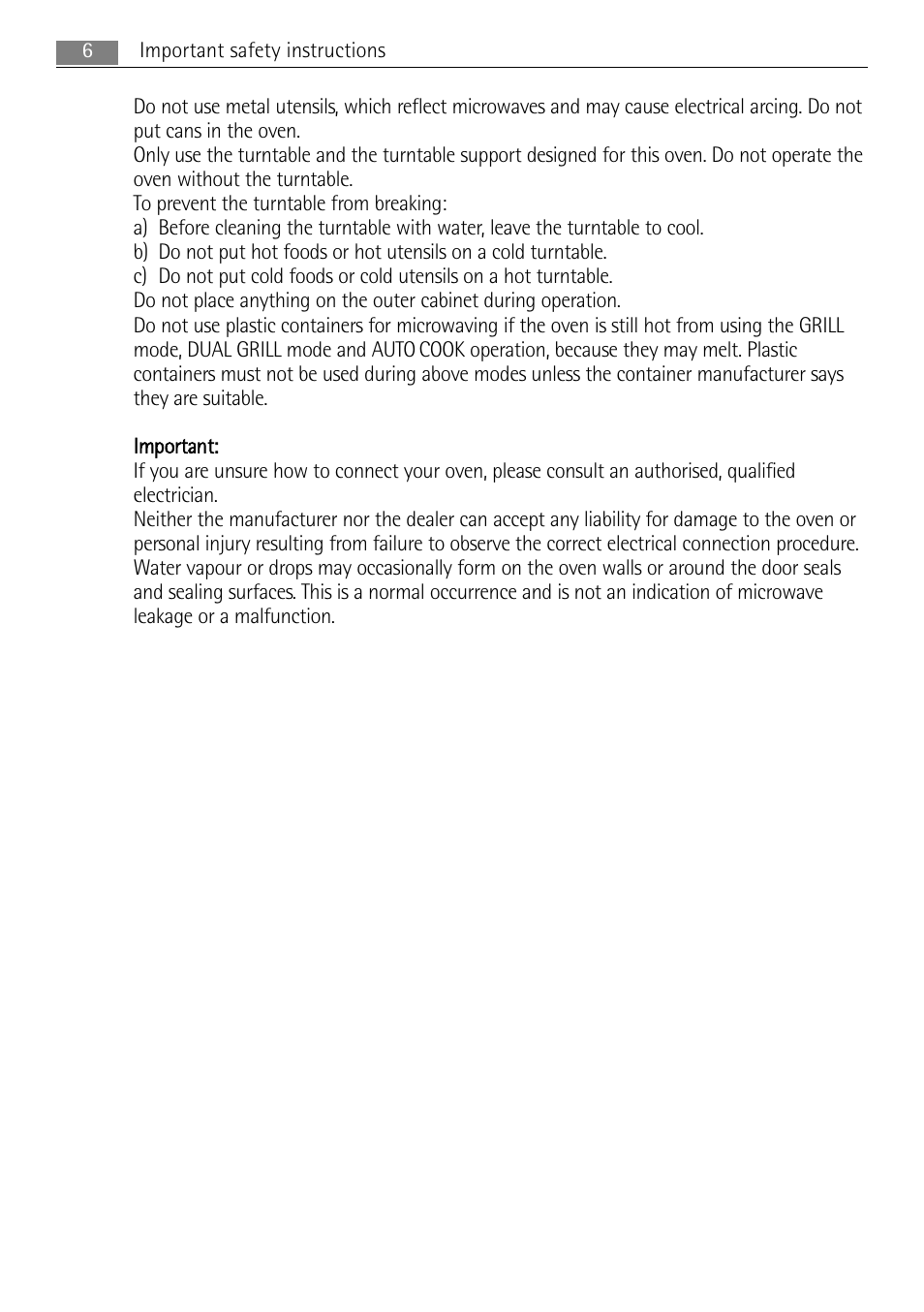 AEG MCD1763E-M User Manual | Page 6 / 40