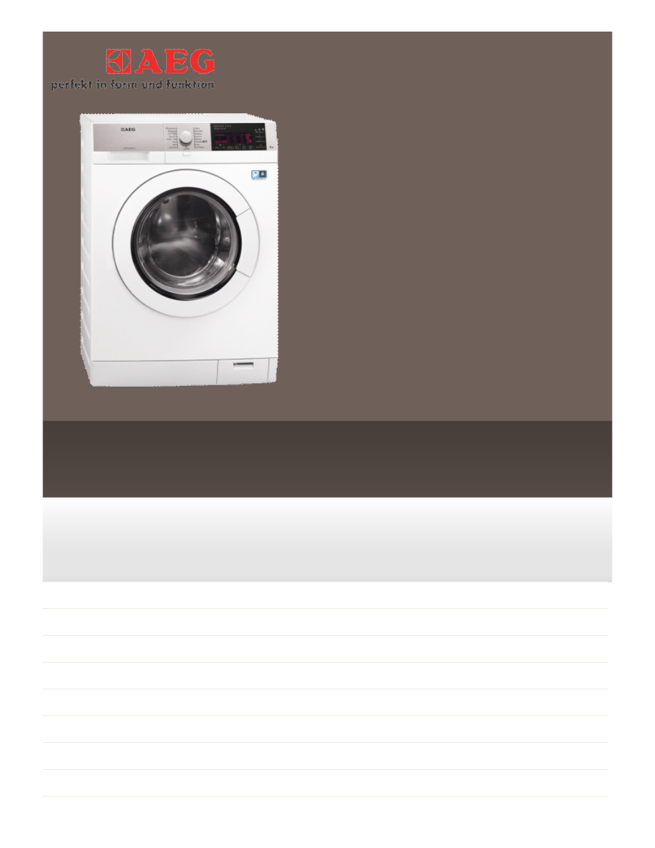 AEG L98699FL User Manual | 2 pages
