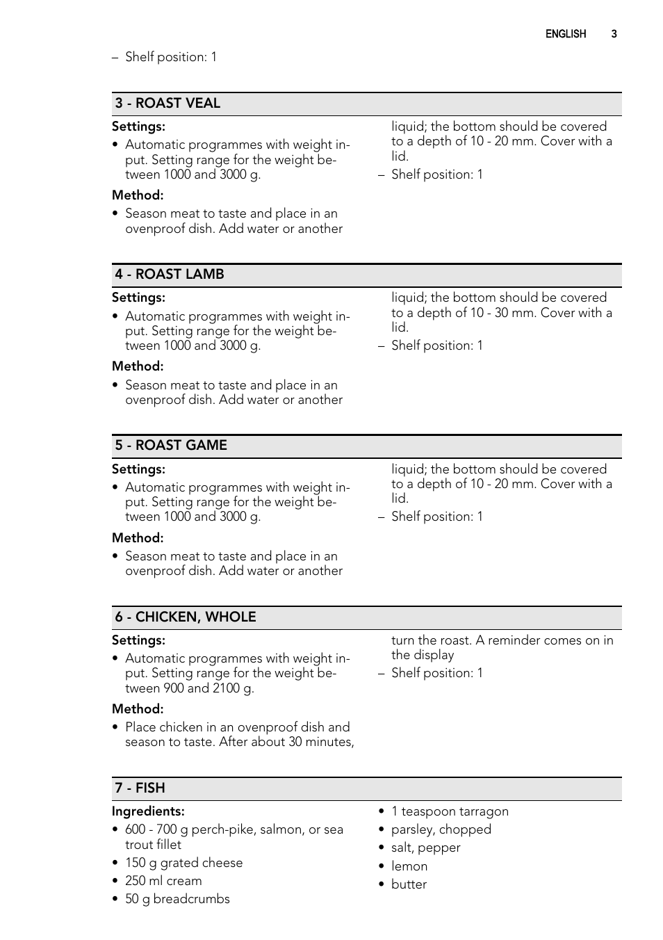 AEG BP8314001M User Manual | Page 3 / 12