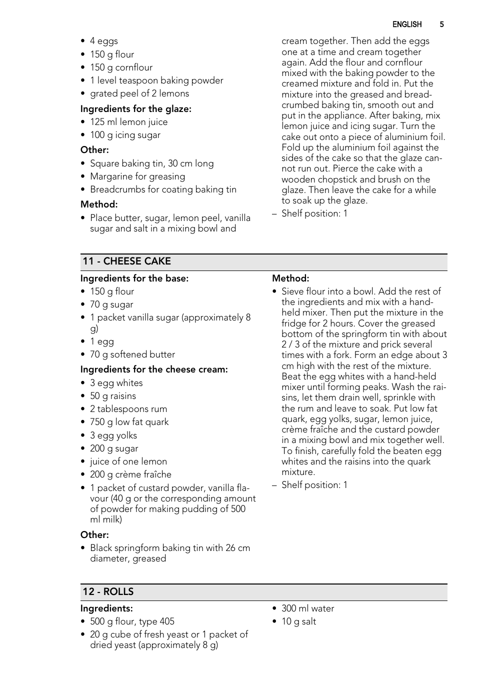 AEG BP8314001M User Manual | Page 5 / 12