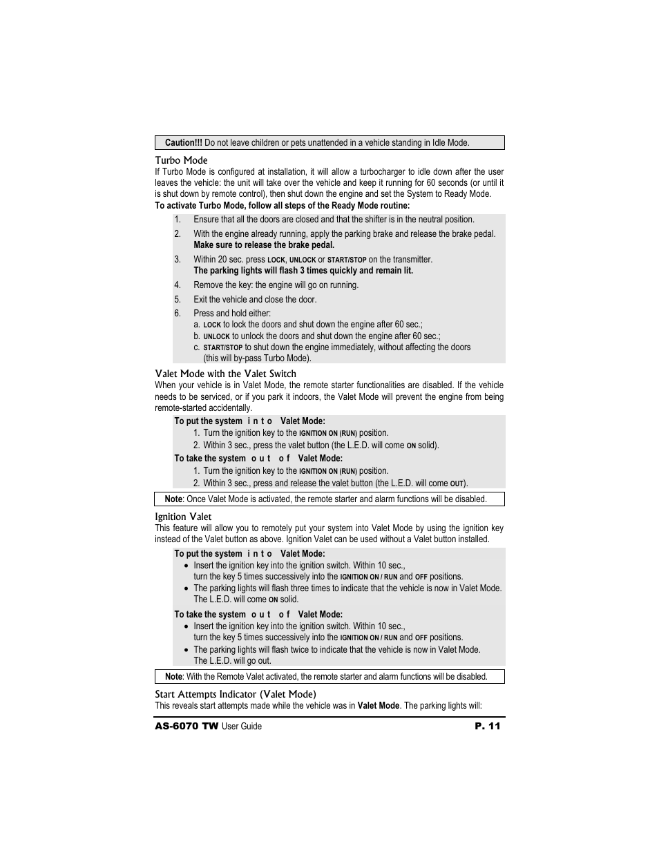 Autostart AS-6070 TW User Manual | Page 11 / 16