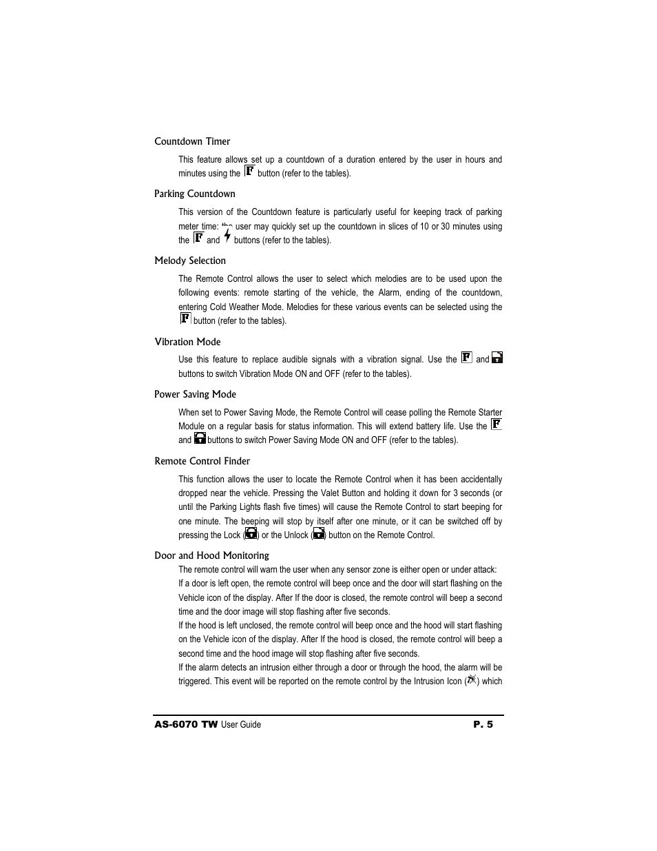 Autostart AS-6070 TW User Manual | Page 5 / 16
