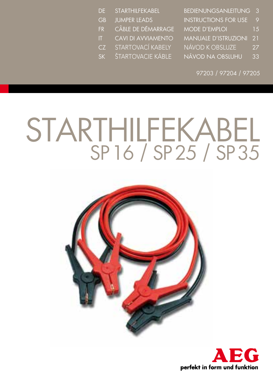 AEG S User Manual | 40 pages