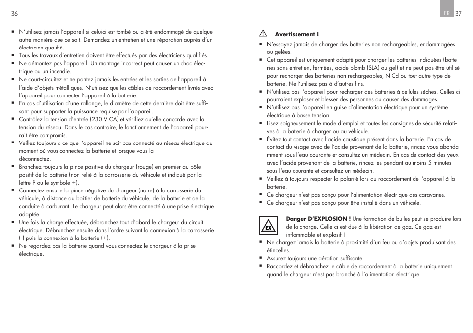 AEG Workshop charger WM 8 User Manual | Page 19 / 45