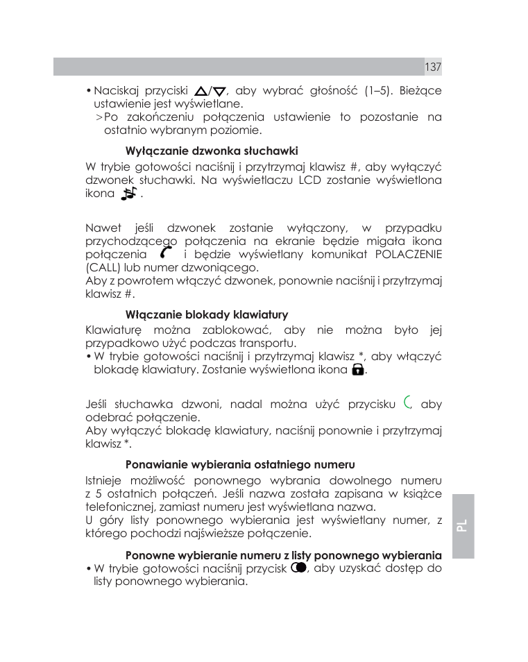 AEG Voxtel D505 User Manual | Page 137 / 150