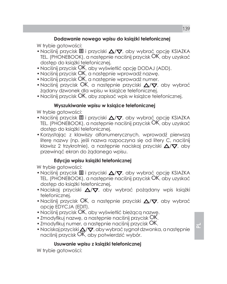 AEG Voxtel D505 User Manual | Page 139 / 150