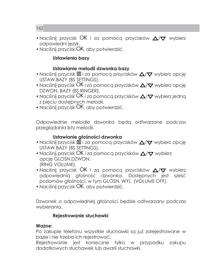 AEG Voxtel D505 User Manual | Page 142 / 150