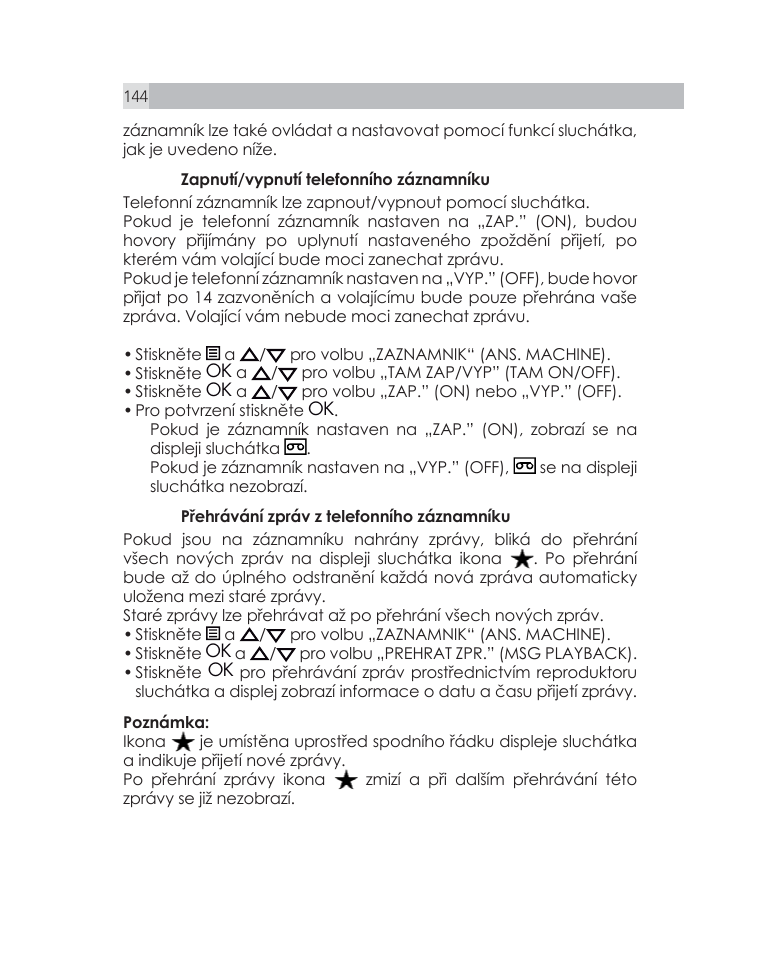 AEG Voxtel D505 User Manual | Page 144 / 150