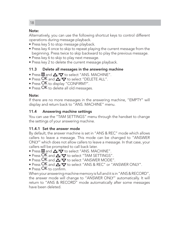 AEG Voxtel D505 User Manual | Page 18 / 150