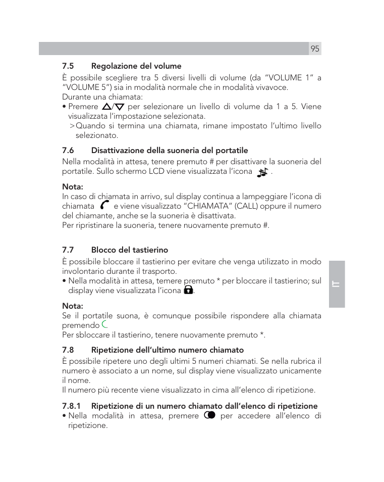 AEG Voxtel D505 User Manual | Page 95 / 150