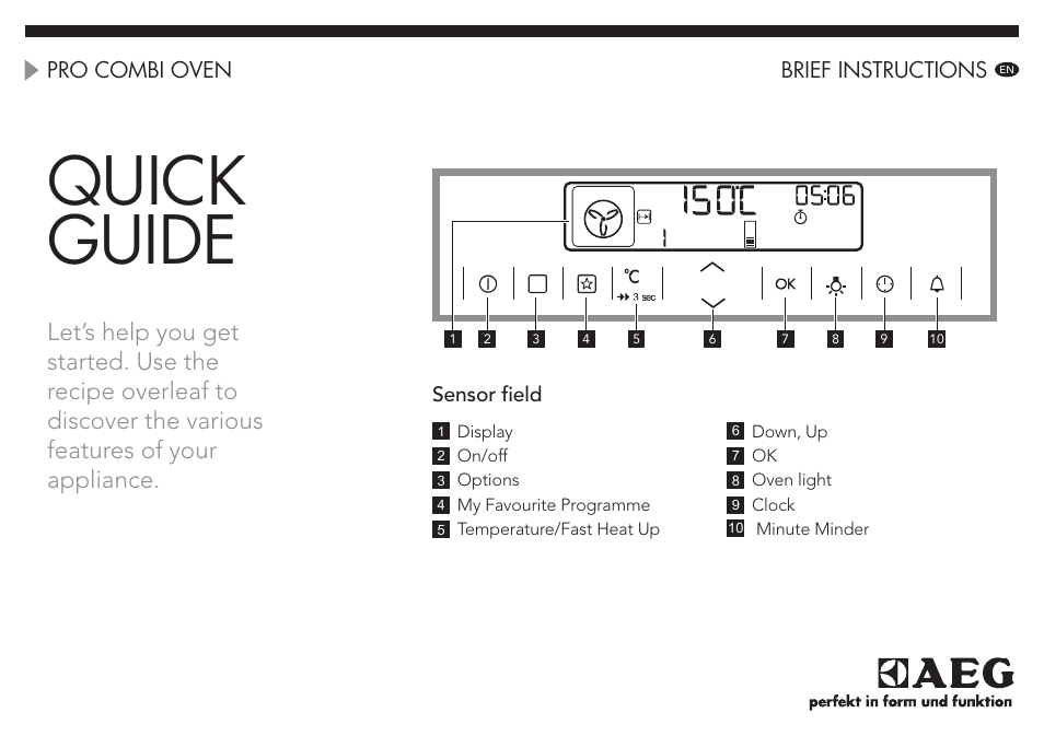 AEG BY9314001M User Manual | 4 pages